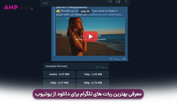 معرفی بهترین ربات‌ های تلگرام برای دانلود از یوتیوب