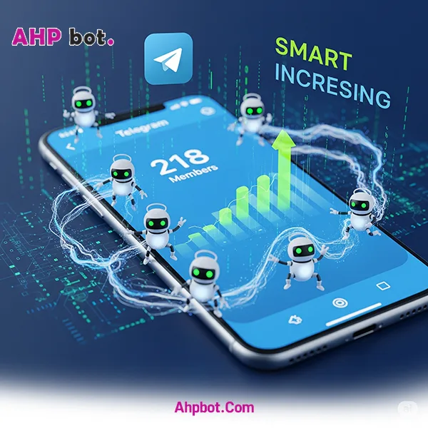 Increasing Telegram channel members with smart bots